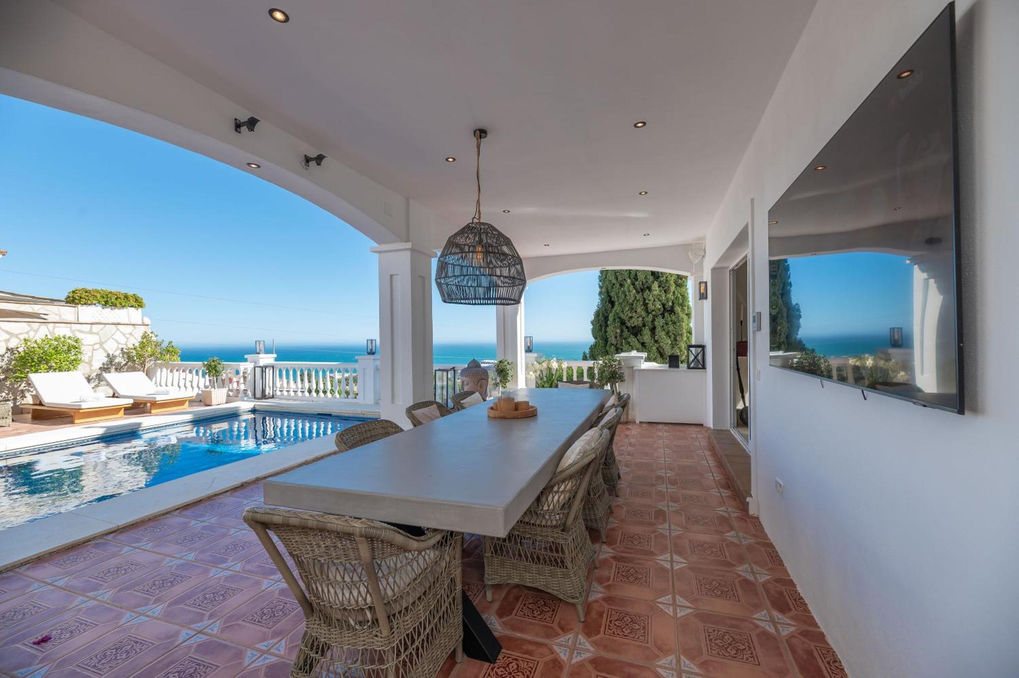 Holiday home With Sea Views & Heated Pool Benalmadena