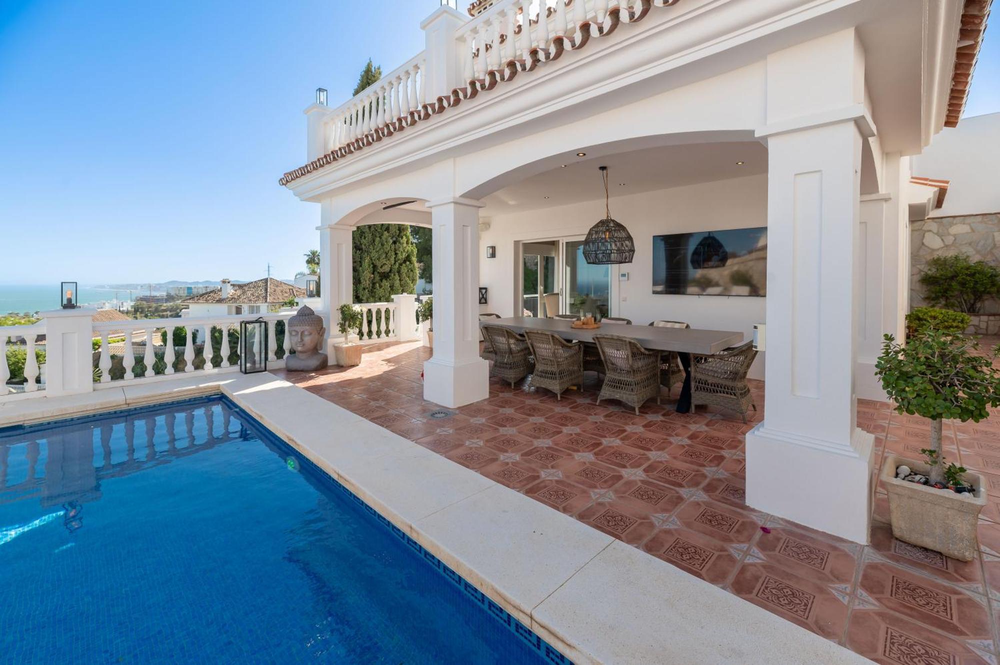 With Sea Views & Heated Pool *
