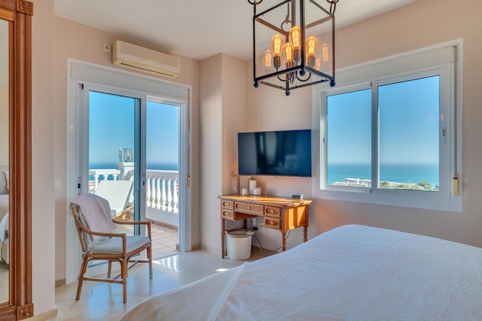 With Sea Views & Heated Pool